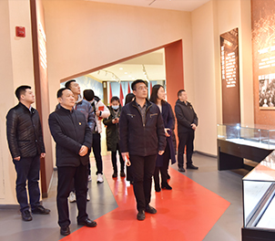 团市委领导参观江南（中国）精神主题展览馆